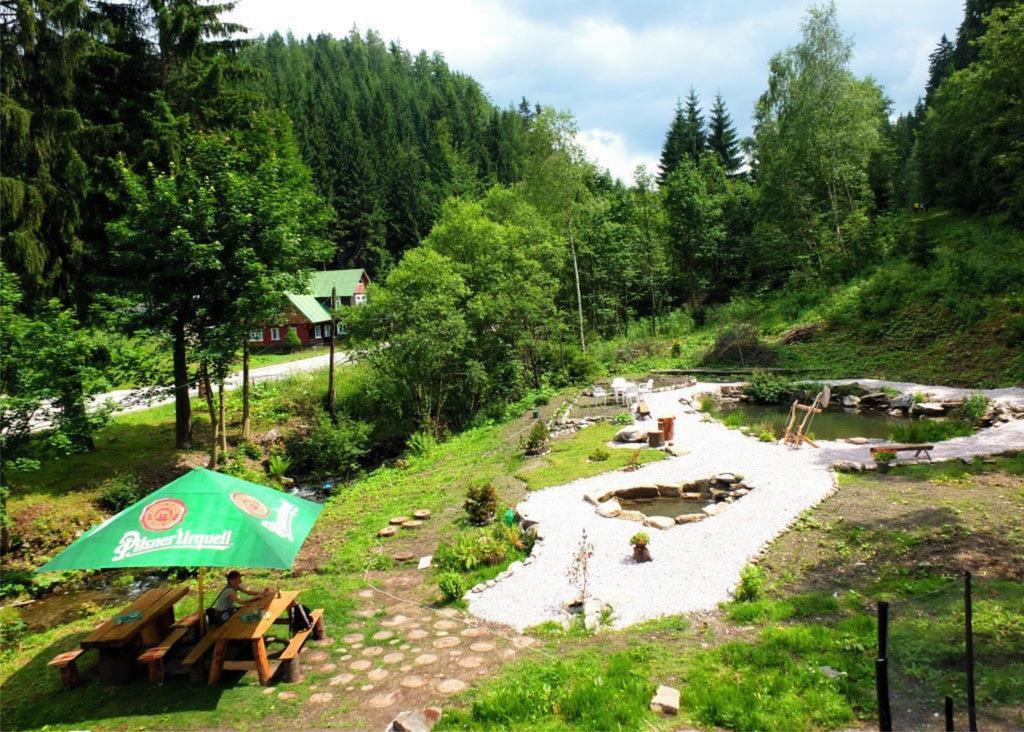 Penzion & Restaurant Pod Certakem Hotel Harrachov Kültér fotó